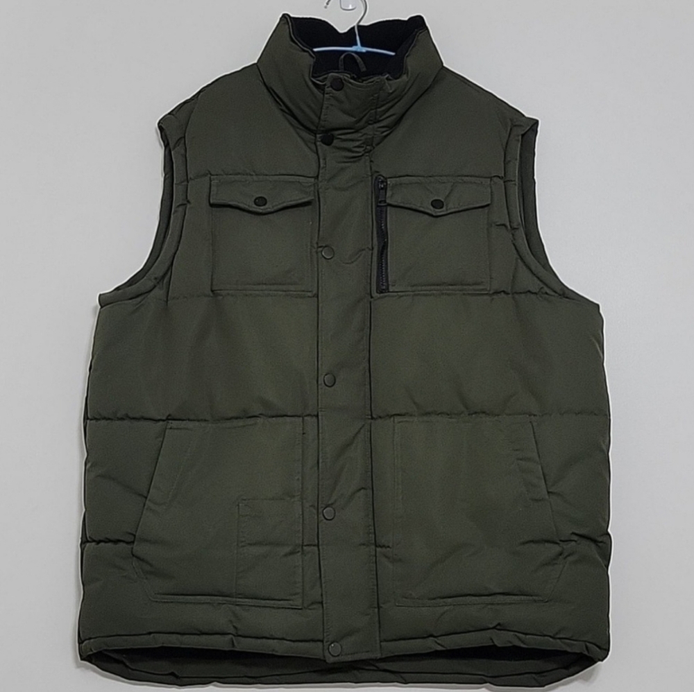 Grenade Men's Army Green Vest